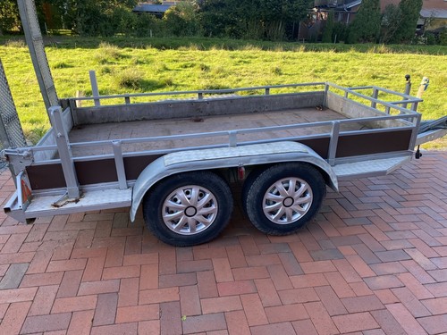 Tandem anhänger lange - anhänger, 2,5t.