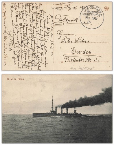 Kreuzer sms pillau 1915 - kreuzer,
