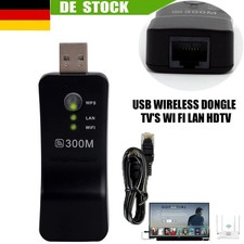 Für Samsung Smart TV Wireless LAN Adapter WiFi Dongle RJ-45 Ethernet 1STK