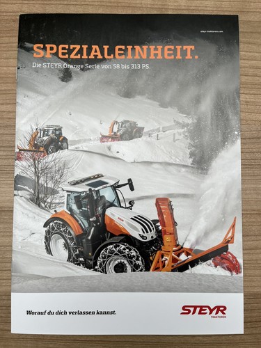 Steyr spezialeinheit traktor - steyr,