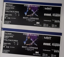 2 Konzertkarten Steve Hackett