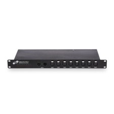 ETEC 8 Kanal DMX Splitter / Booster 19" XLR Verteiler Splitter Verstärker Rack