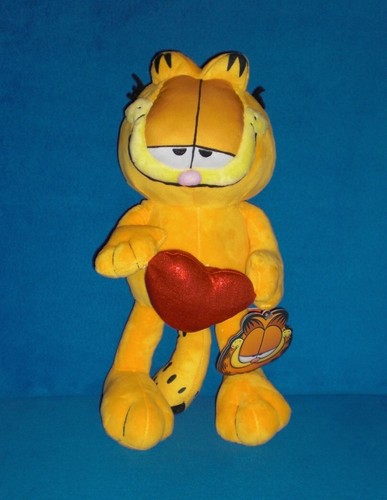 Garfield mit herz - herz, kuscheltier