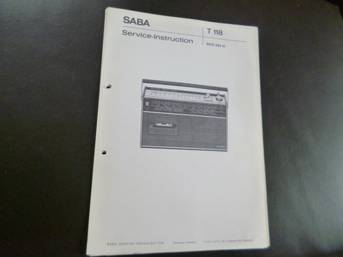 Original service manual - original,