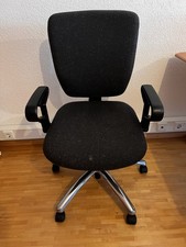 Dauphin Bürostuhl SHAPE Synchronmechanik, Schwarz