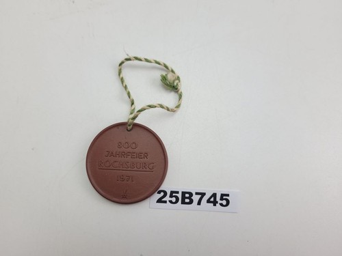 Medaille porzellan 800 jahre - porzellan,