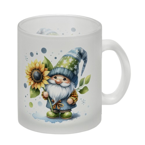 Gartenzwerg mit sonnenblume - mit,