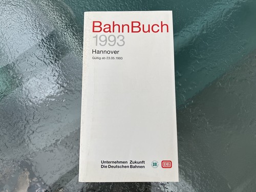 Bahnbuch 1993 hannover - 1993,