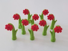 10 Lego Blumen Pflanzen