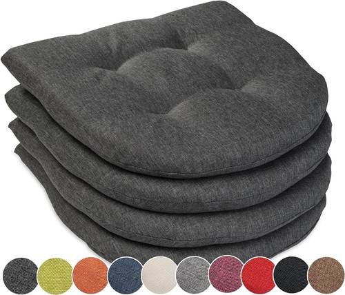 4er set stuhlkissen 40x40x5cm - set,