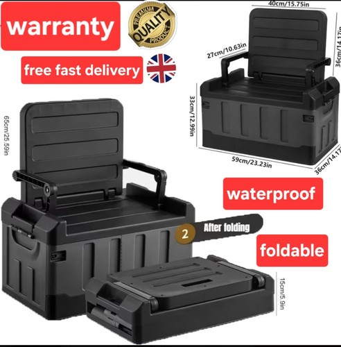 60l angelgerätebox stuhl 2in1 - 60l,