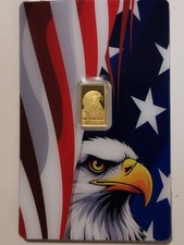 1 Gramm Goldbarren American