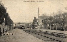 Ak Saint Leu Val d'Oise