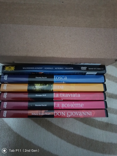 Dvds opern sammlung sowie - dvds,