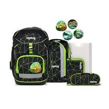 Schulranzen Jungen Ergobag PACK CyBär Race 6-teiliges Set
