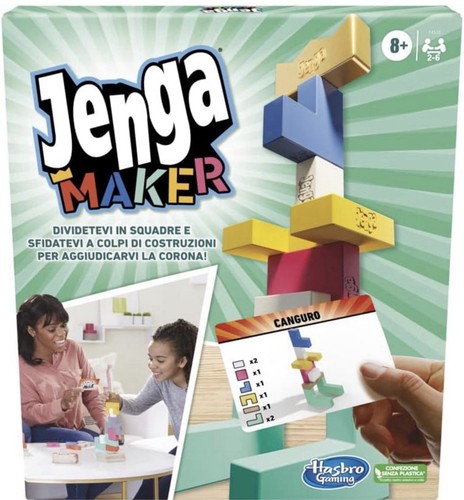 Jenga maker hasbro - jenga,