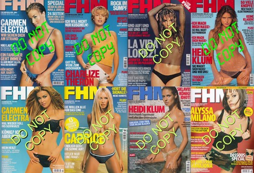 Fhm for him magazine - 8,