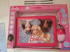 Lexibook  Barbie Lerncomputer  Zweisprachiger Laptop Deutsch/Englisch Neuwertig 