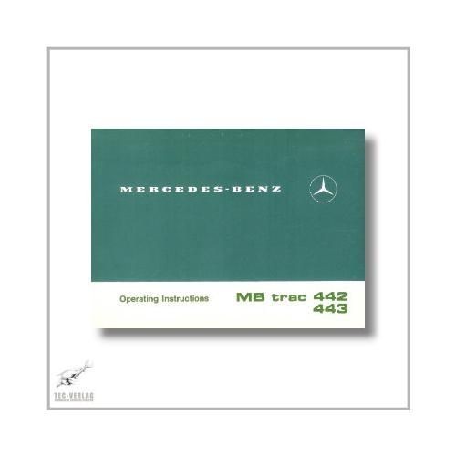 Mercedes benz trac 442 443 - mercedes-benz, mb