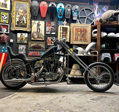 Harley davidson ironhead - davidson,