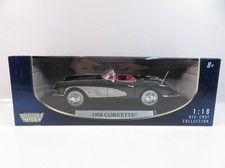 1:18 Motormax 7310s 1958 Chevrolet Corvette schwarz B220