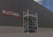 Rollgerüst, Alugerüst rollbar 2,85 m x 1,50 m | Arbeitshöhe 5,19 m