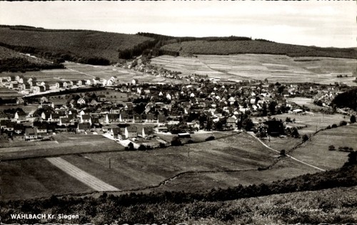 Wahlbach burbach im - ak,