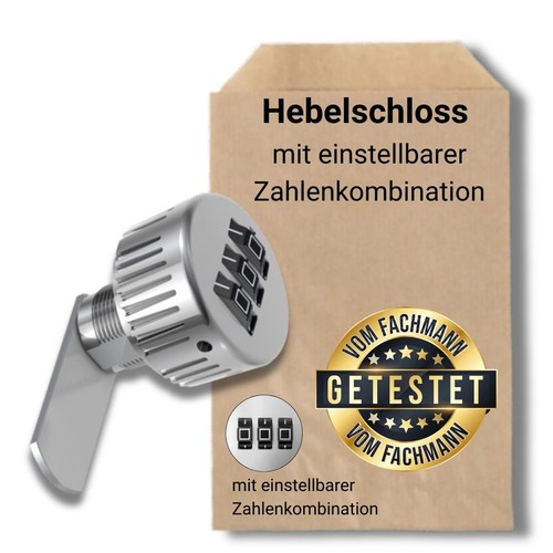 Hebelschloss zahlenschloss - hebelschloss,