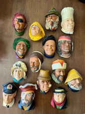 Bossons Chalkware Heads -