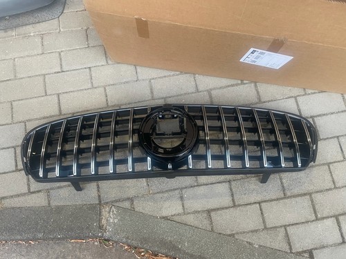 Kühlergrill schwarz chrom - kühlergrill,