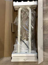 HEWI Stützklappgriff Serie 801 L 600mm, Stahlkern reinweiß