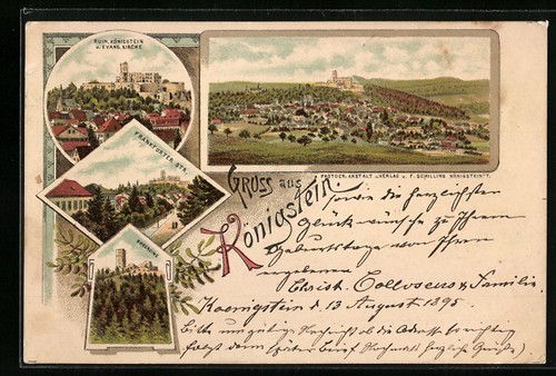 Lithographie königstein - lithographie,