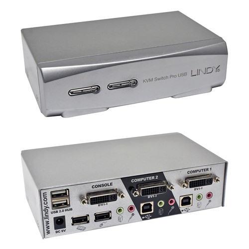 Lindy 39332 kvm switch pro - 39332,