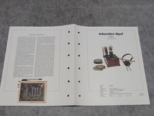 Schaltplan für Röhrenradio Radio Schneider Opel EOS I von 1927 Rundfunkmuseum