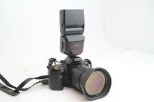 Minolta Dynax 500si mit Sigma zoom 28-200mm 3,8-5,6 + Blitz