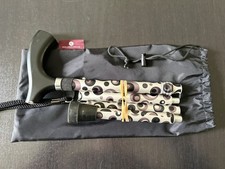 Faltbarer Spazierstock Aluminium Switch Stick verstellbare Länge