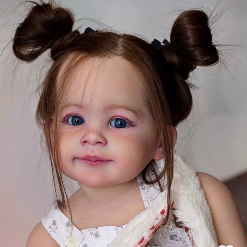 Reborn baby doll painted - 30",