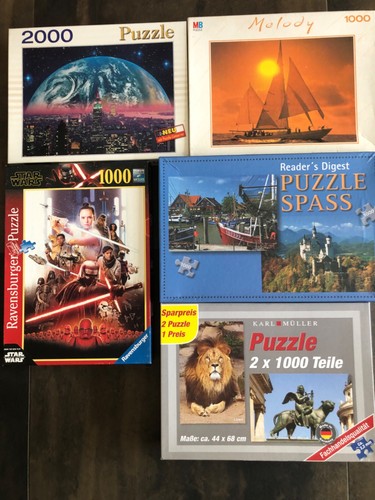 Puzzle 1000 teile konvolut - puzzle,