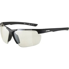 Alpina Sportbrille Defey HR black matt Clear mirrow
