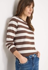 Cecil gestreiftes sweatshirt - -,