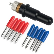 1 Stück Roland Klingenhalter Farbe Schwarz +5 Stück 45 + 5 Stück 60 Grad Verfeinere Rabbit..