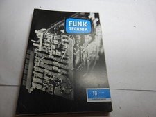 Funk-Technik Heft  18/1965    Fachzeitschrift