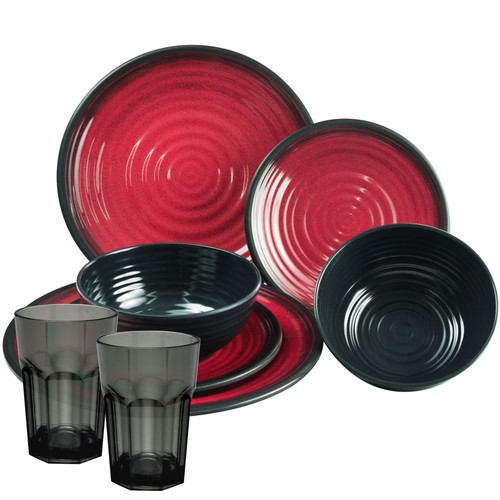 Melamin camping geschirr set - camping,