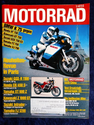 Das motorrad 1985 bmw - bmw, k