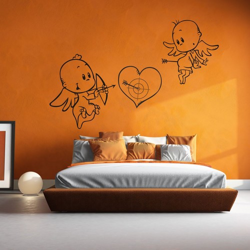Engel wandtattoo amor - wandtattoo,