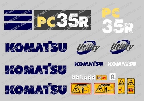 Komatsu pc35r gräber - komatsu,