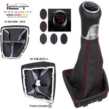 ICT Schaltknauf beleuchtet Schaltsack Manschette Leder für BMW X1 E84 F48 LED