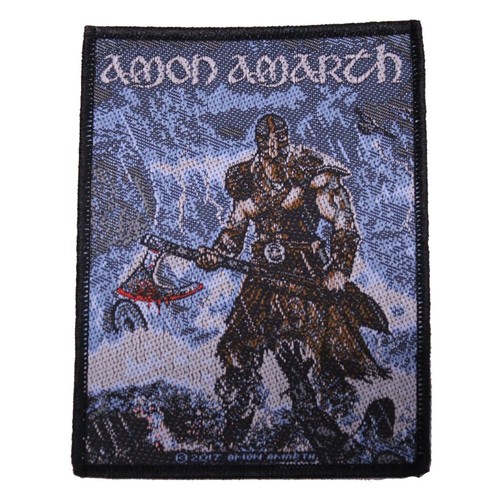 Amon amarth woven patch black - amon,