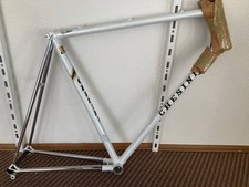 NEU Original Chesini Rennrad Rahmen Columbus, weiß, 57 cm, mit original Gabel