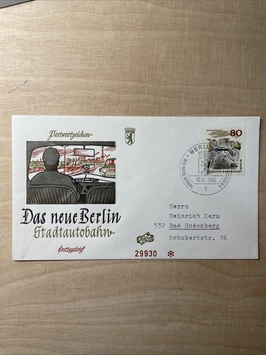 Fdc ersttagsbrief berliner - fdc,